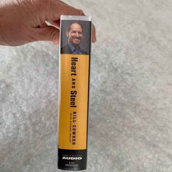 Heart And Steel Bill Cowher Audio Book-8 CD’s - Picture 3 of 4